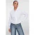 Geisha 63050-14 010 blouse jacket off-white/blue