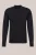 Fundamentals – Heren trui van merinowol – Slim Fit – Zwart – Merino wol –