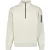 No Excess Sweater half zip chalk