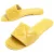 Montevita platte sandalen Palanti3 geel