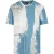Emporio Armani Heren Logo T-shirt met all-over print (Blauw/Wit)