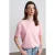 Dames Katoenen Crew Neck T-Shirt