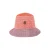 Kurt Geiger raffia bucket hat Eagle multi