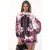 Paisley Geweven Playsuit Met Strikdetail