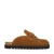 Sacha gevoerde suède clogs cognac