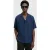 AllSaints Venice Ss Shirt Night Sky Blue