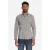 No Excess regular fit poplin overhemd met print – bruin