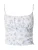 ABOUT YOU Top ‘Bianca’  blauw / wit