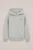 WE Fashion – Jongens hoodie met embroidery – Regular fit – Lichtgrijs gemeleerd – Katoen –