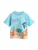 Next T-shirt met korte mouwen en gewatteerde 3D-print