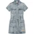 Malelions Women Denim Dress | Light Blue