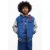 Desigual Mickey Mouse spijkerjas met backprint medium blue denim