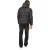 Crosshatch Heren Gattering Jas (Zwart)