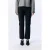 OBJECT straight regular waist pantalon zwart