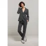Summum Woman Blazer Punto Milano Mid Grey