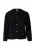 QS Gebreid vest  zwart