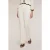Motivi Palazzo Trousers With Ironed Crease White