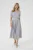 Jurk Feminine Light Grey Melange light grey