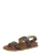 MICHAEL Michael Kors Sandalen met riem ‘NIA’  bruin / donkerbruin