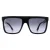 Marc Jacobs Marc 639/S 807 9O zwarte donkergrijze zonnebril met kleurverloop