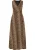 Faina Maxi-jurk met luipaardprint nelice Dames beige leo
