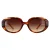 Ted Baker TB1689 Penny 104 bruin hoorn bruin gradiënt zonnebril