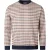 Aquascutum Active Iconic Crewneck Beige Geruit Sweatshirt