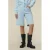 Lois relaxed regular waist short light blue denim