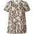 YEST CURVE Ankie Essential Tops – Raw White/Multi Colo