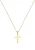 ELLI Ketting ‘Kreuz’  goud