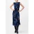 French Connection Dawn Hallie Crinkle Dress Indigo
