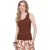 Geisha Singlet dark brown
