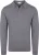 Profuomo Longsleeve Poloshirt Merinowol Grijs
