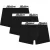 Malelions Men Boxer 3-Pack | Black/White