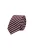 D’S Damat Stropdas  bordeaux / zwart / wit