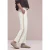 Street One Dames Wide Legs broek met galonstrepen in Wit