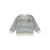 Dirkje rechtvallende gestreepte sweater – blauw/beige