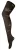 Sock Snob Dames80 denier ondoorzichtig patroon panty’s – Star Brown