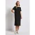 Street One Dames Jurk met splitdetail in Zwart
