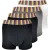 Set van 4 katoenen nieuwigheidsboxershorts voor heren – Regenboog