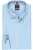 OLYMP Luxor Overhemd blauw, Effen