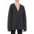 Moschino Oversized Cardigan In 100% Enlarge Shetland Grey