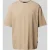 lindbergh Oversized T-shirt met labelprint