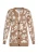 usha Vest Dames taupe/gebroken wit