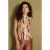 Lofty Manner top met print – bruin