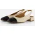 Linea Zeta Linea Zeta Slingbacks zwart Leer