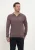 Profuomo Trui Heren Polo Open Collar Ls Extrafine Merino,