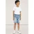 NAME IT KIDS regular denim short light blue denim