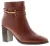 Ted Baker Dameslaarzen Anisea Leer Blokhak Tan