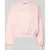 Review Sweatshirt met labelprint en ronde hals